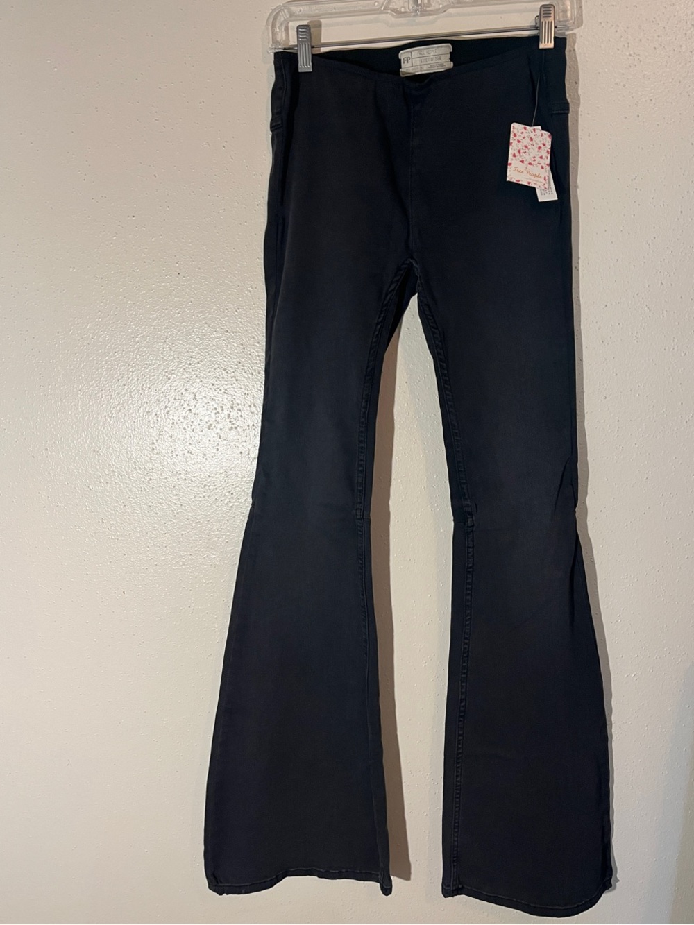 Free People Black Flare Jeans